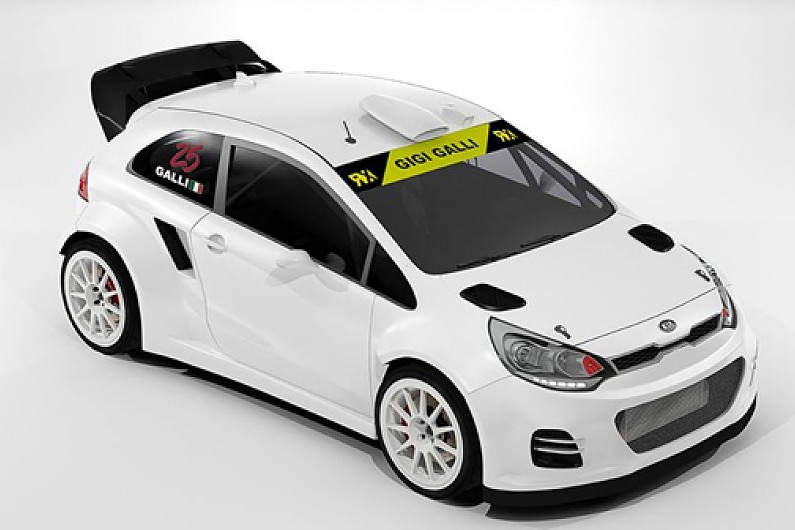 Ex Wrc Driver Gigi Galli To Run Kia Rio In World Rallycross World