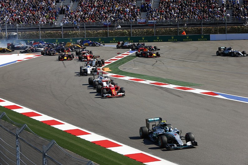 Russian Grand Prix: Changes made at Turn 2 to deter corner cutting - F1 ...