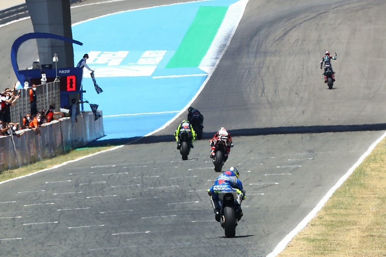 Suzuki's Mir “penalised” by lack of data from MotoGP Spanish GP DNF Suzuki's Mir “penalised” by lack of data from MotoGP Spanish GP DNF