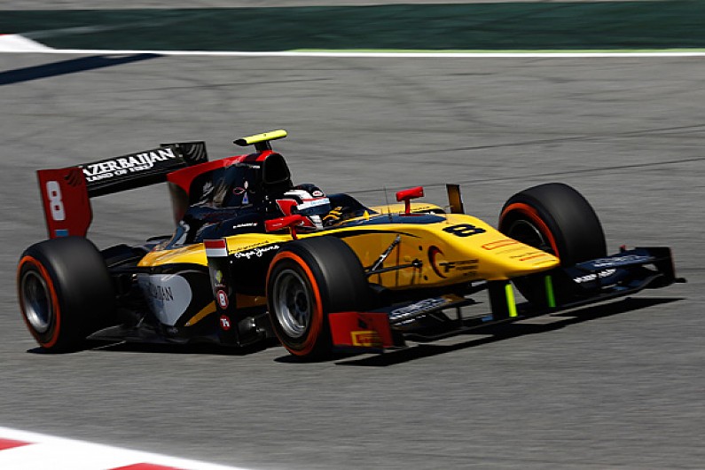 barcelona gp2: stephane richelmi leads all-dams front row