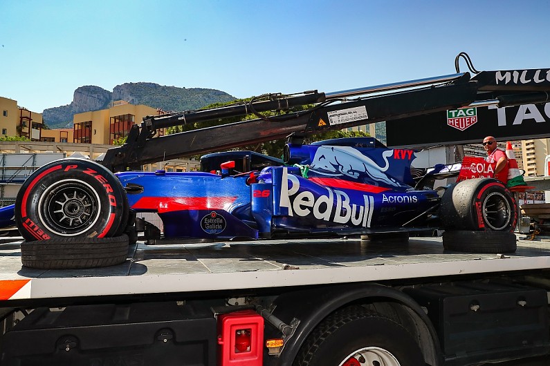Toro Rosso's Tost dismayed by Perez Monaco GP move on Kvyat