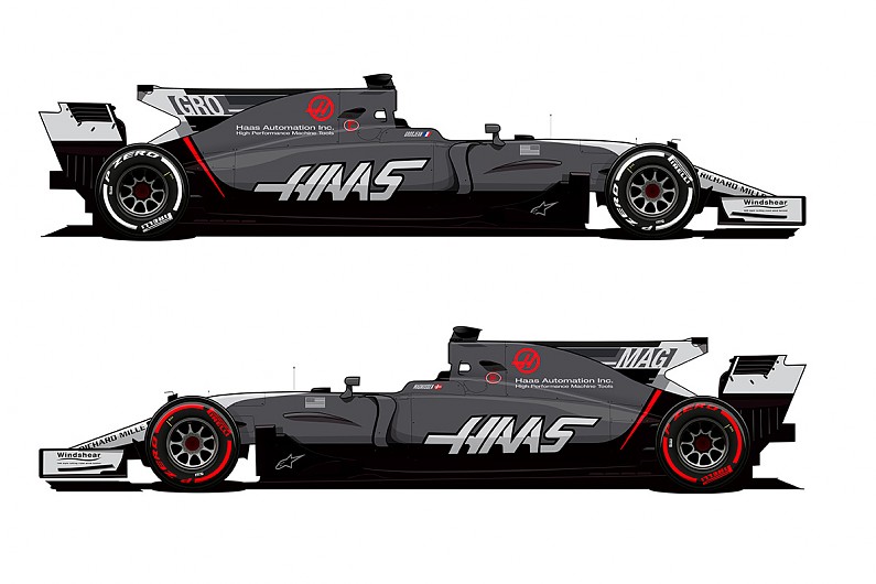 Haas team changes livery for rest of 2017 Formula 1 season