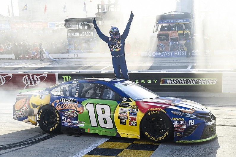 Busch Wins Stunning Elimination Race at Dover Busch Wins Stunning Elimination Race at Dover
