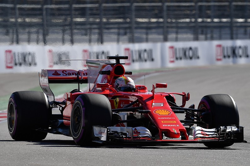 Russian GP: Vettel keeps Ferrari on top in second practice