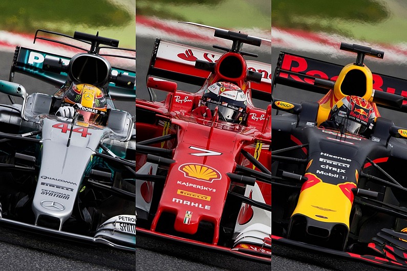 F1 Technical Focus How Mercedes Red Bull Ferrari Compare In 2017