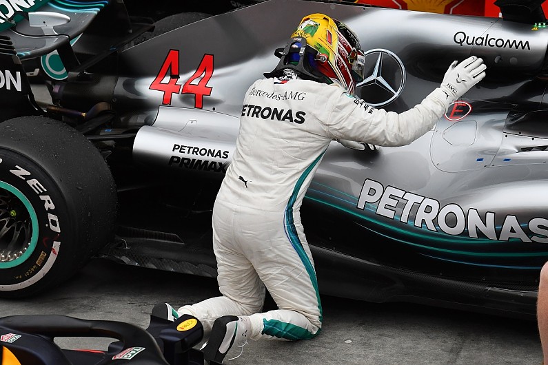 Lewis Hamilton's engine one lap away from failure in ...