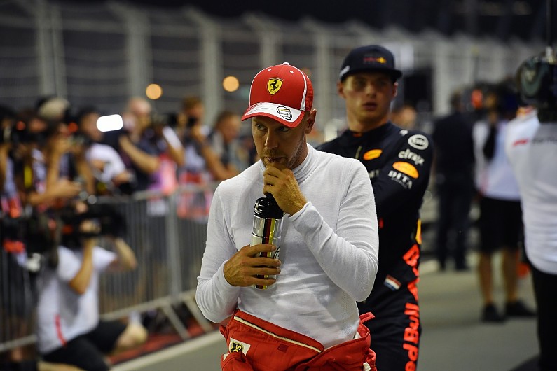 Singapore GP: Vettel 'not good enough' in messy qualifying - F1 - Autosport