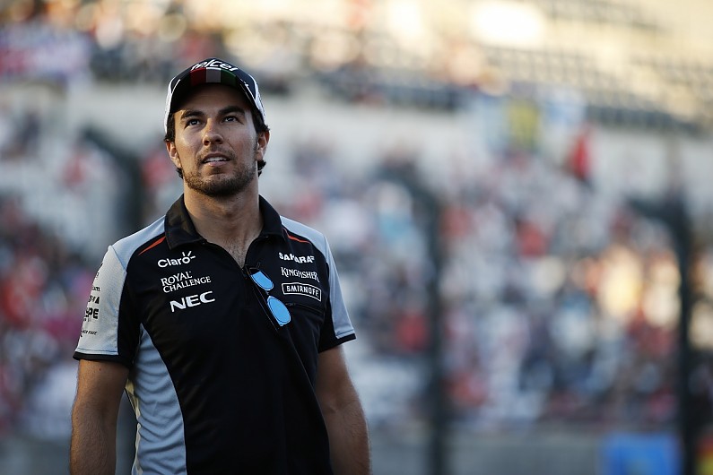 sergio perez 2017