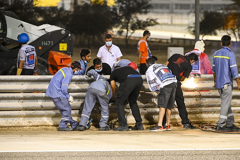 
                  Masi: Energy involved in Grosjean Bahrain GP crash caused barrier damage