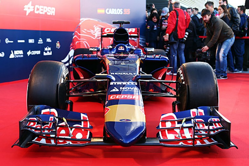 toro rosso f1 car