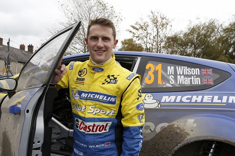 ExWRC regular Matthew Wilson returns in British Rally Championship