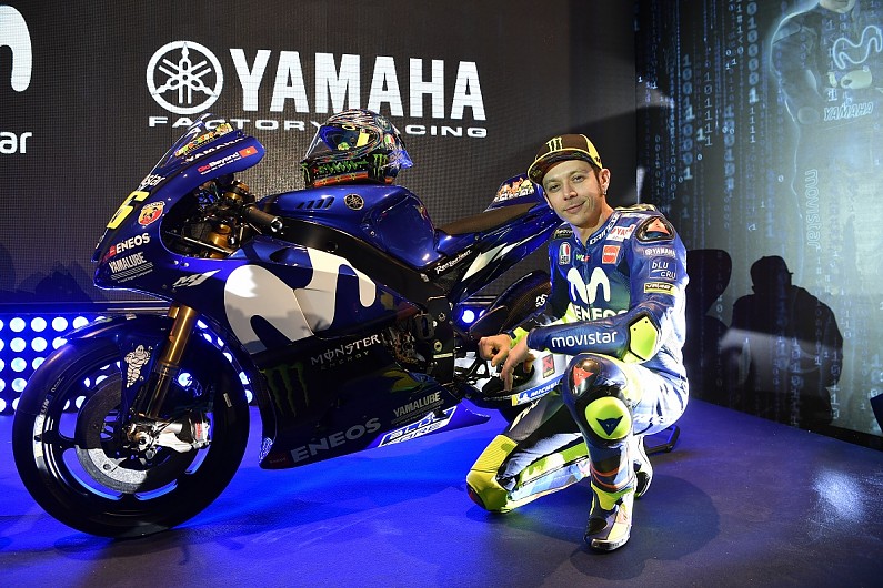  Yamaha  MotoGP  launch  Rossi will see if he prefers sofa 