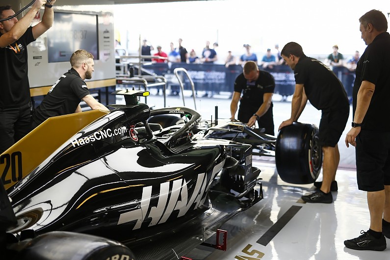  Haas trials new F1 simulator for first time during Abu 