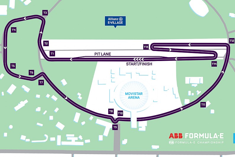 Formula E reveals new track location for Santiago's 2018/19 race