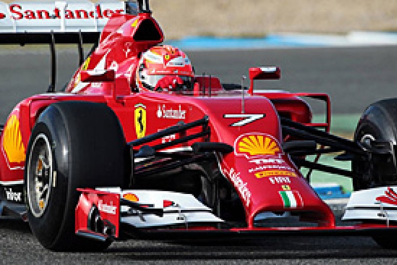 Jerez F1 test: Raikkonen quickest for Ferrari on first day of 2014 | F1 News | Autosport