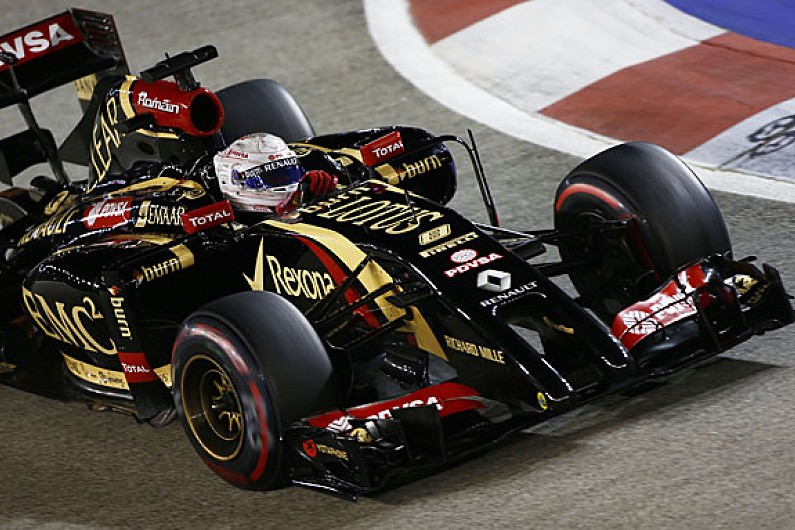 lotus f1 2015