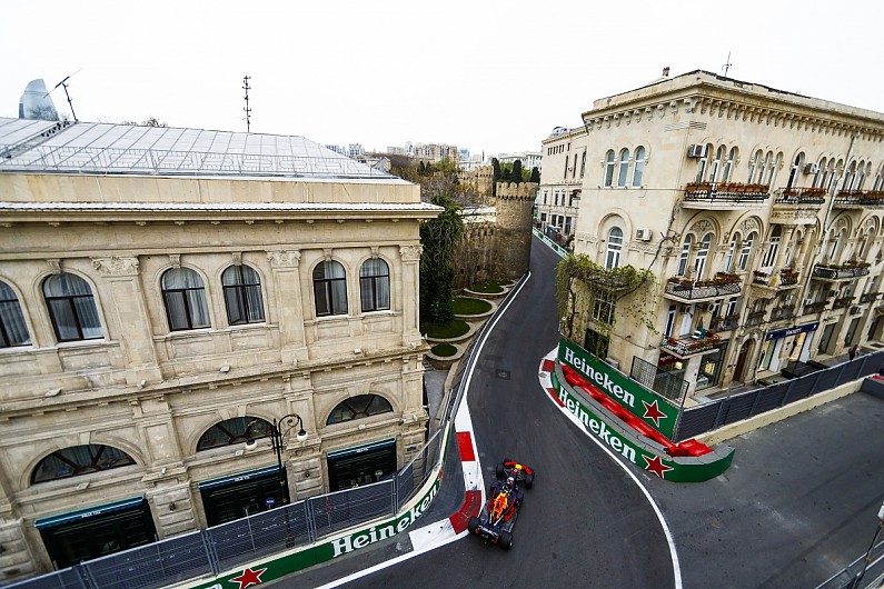 Azerbaijan Grand Prix: Ricciardo leads Raikkonen in Baku ...