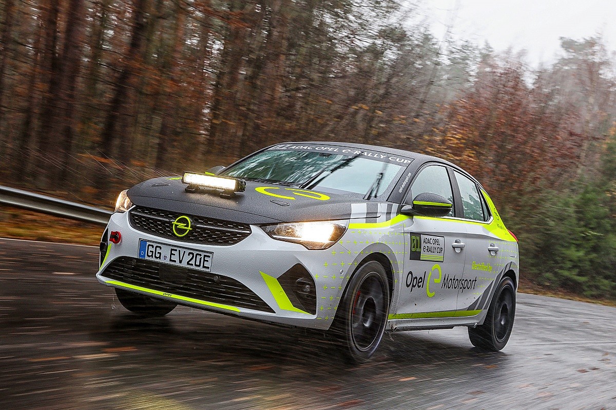 Opel Reveals More Details On E Rally Cup E Corsa Car Wrc News Autosport