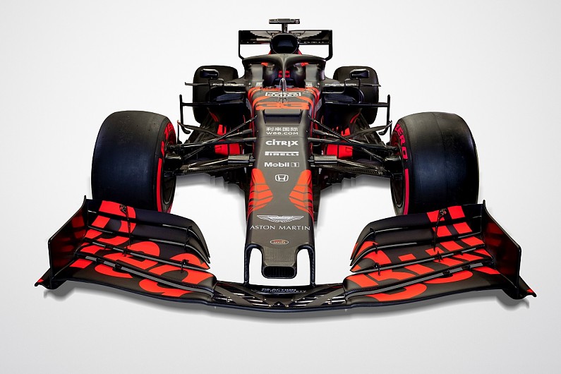 Red Bull unveils 2019 Honda-powered F1 car in one-off livery - F1 - Autosport