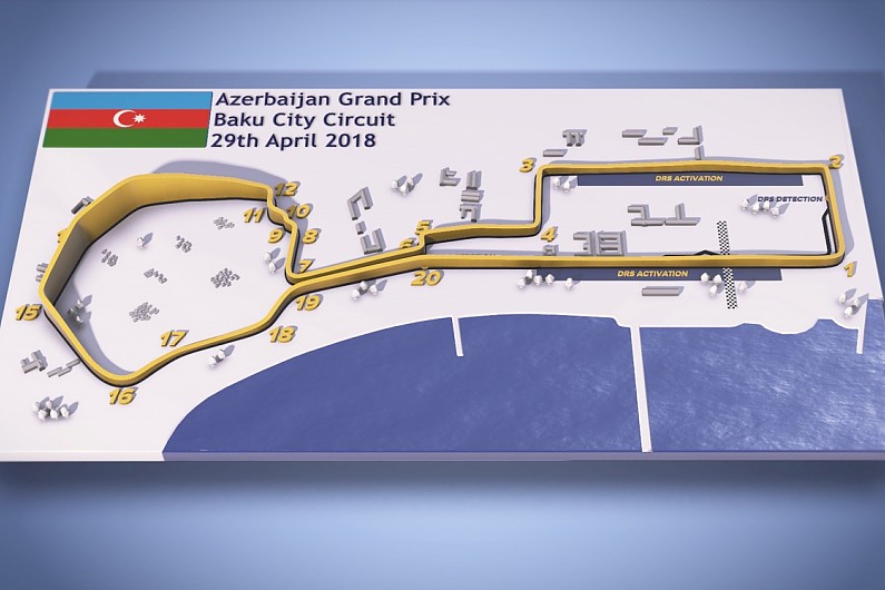 Video guide Azerbaijan Grand Prix's Baku F1 street circuit F1