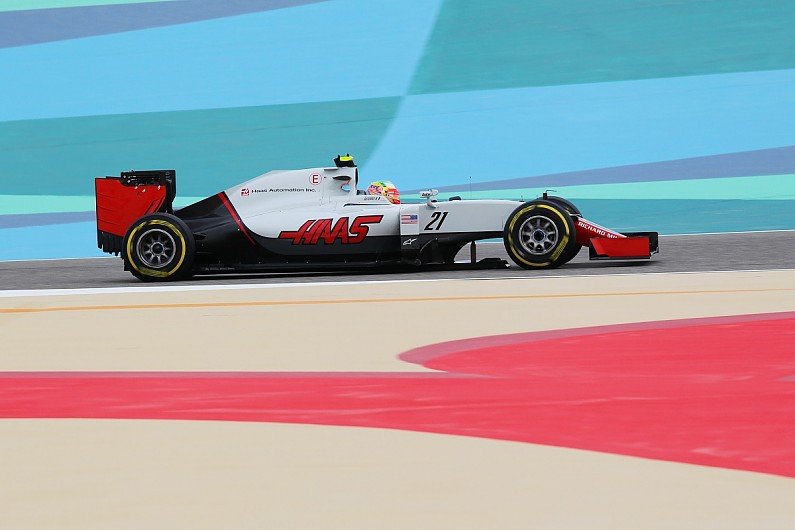 2017 haas f1 car