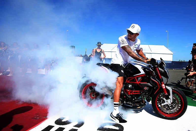 hamilton moto gp