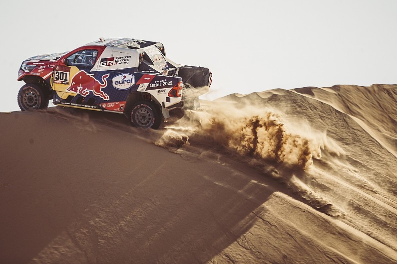 Al Attiyah Had To Attack From Day One Of Dakar In Open Victory Fight Dakar News Autosport