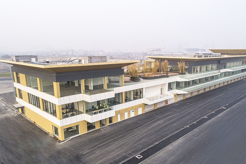 First images of F1 Vietnam GP pits revealed after work completed - F1 - Autosport