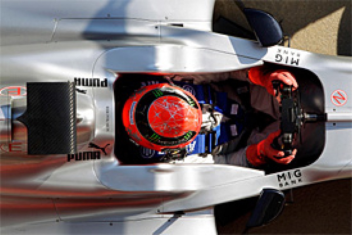 Michael Schumacher Pleased With New Mercedes F1 Car Potential F1 Autosport