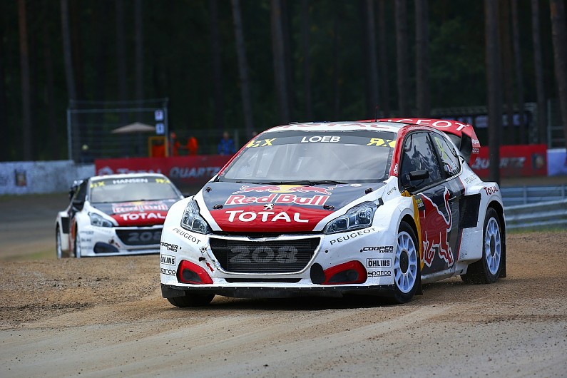 peugeot commits to 2018 world rallycross season with peugeot commits to 2018 world rallycross season with