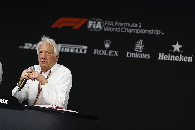 charlie whiting f1