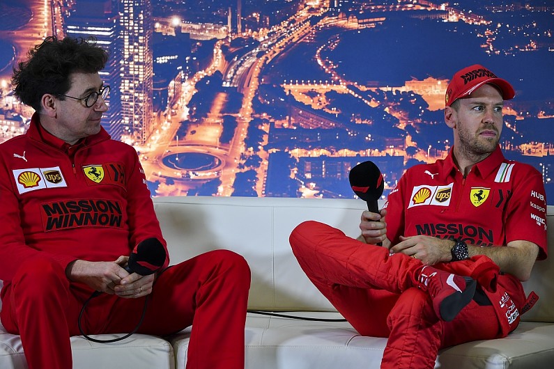 
                  F1 News: Ferrari and Vettel no longer shared same goals, says Binotto