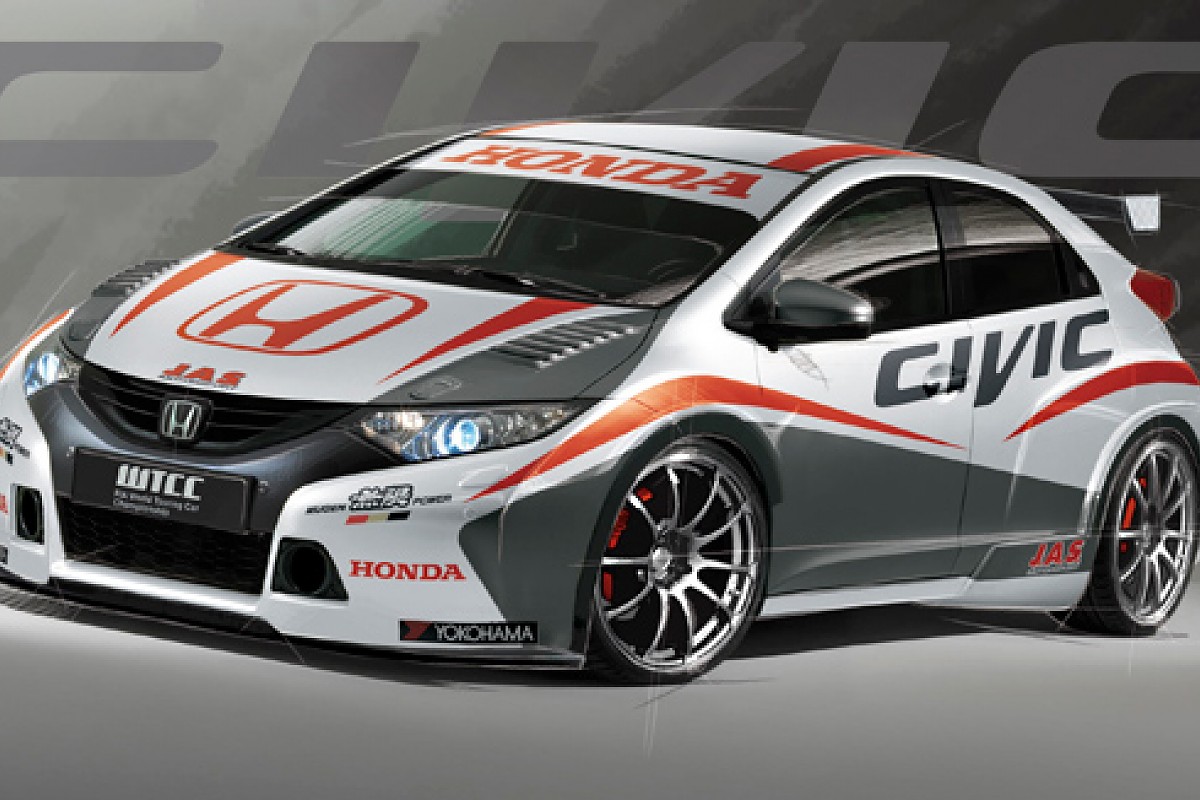 Honda Reveals Early Livery For 2012 Wtcc Civic Wtcr Autosport