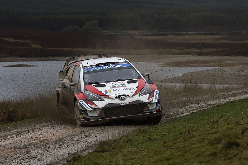 rally gb ott tanak extends his lead as ogier recovers to second wrc autosport autosport