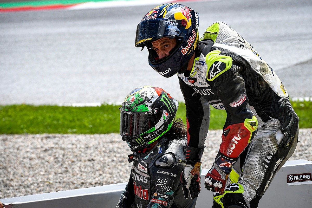 motogp austria accident