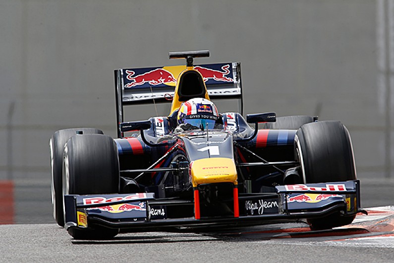 gp2 testing: red bull protege pierre gasly leads day one for