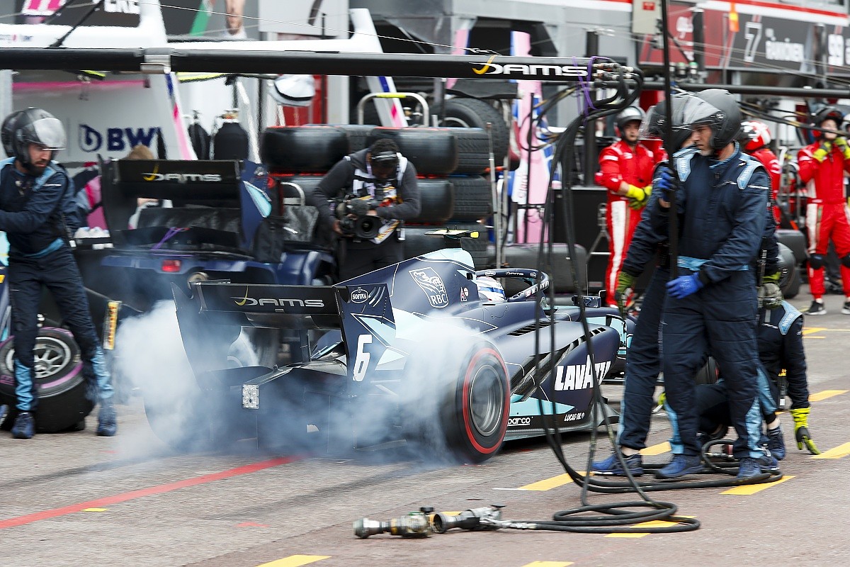 Latifi Calls For F1 F2 Pit Lane Exit Light Change After Monaco F2 News Autosport