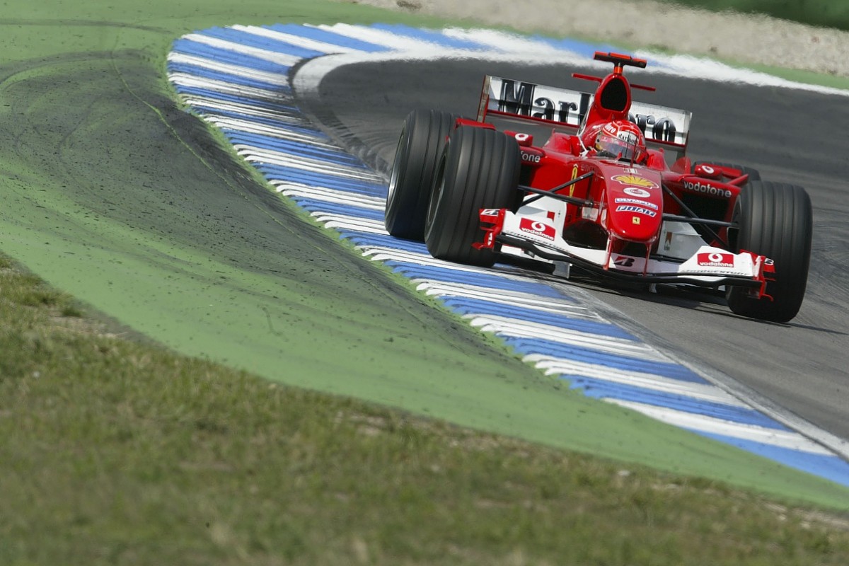 schumacher f2004