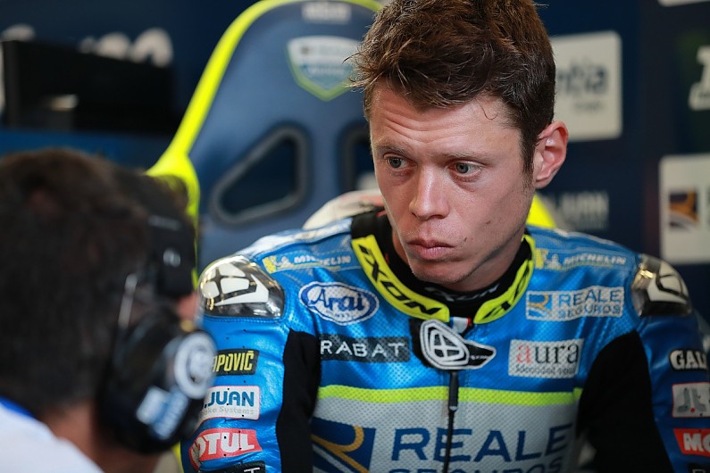Rabat rides bikes for first time since horrific Silverstone crash - MotoGP - Autosport