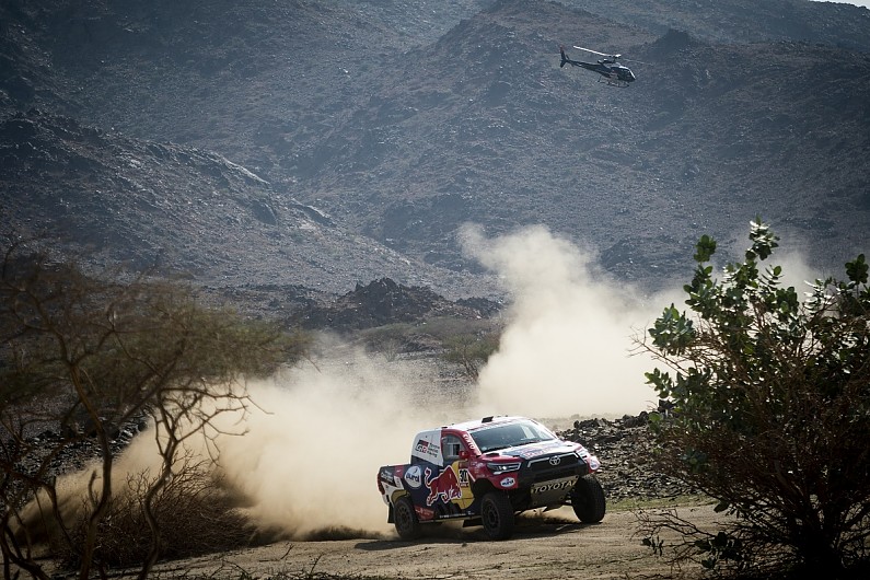 
                  Peterhansel moves into Dakar lead as Toyota's Al-Attiyah wins Stage 2