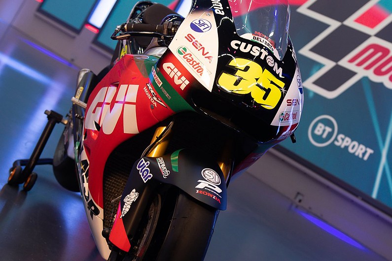 Cal Crutchlow's LCR Honda livery for 2020 MotoGP season revealed : r/motogp