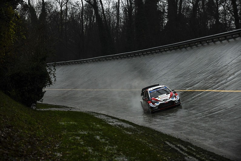 
                  Ogier on cusp of 2020 WRC title with Rally Monza lead as Evans crashes out