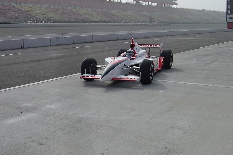 
                  Have a go hero: When a bruised McNish took on an IndyCar oval test