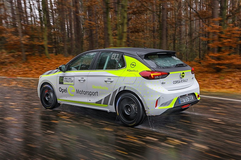 Opel Reveals More Details On E Rally Cup E Corsa Car Wrc News Autosport