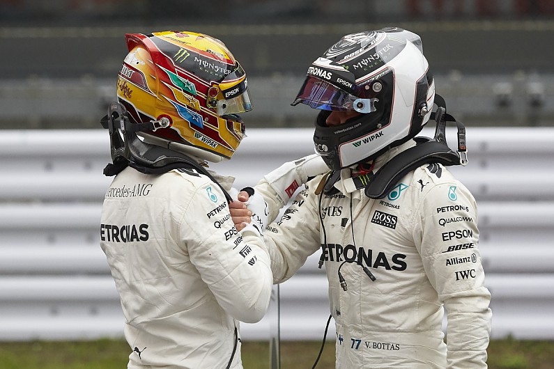 hamilton and bottas