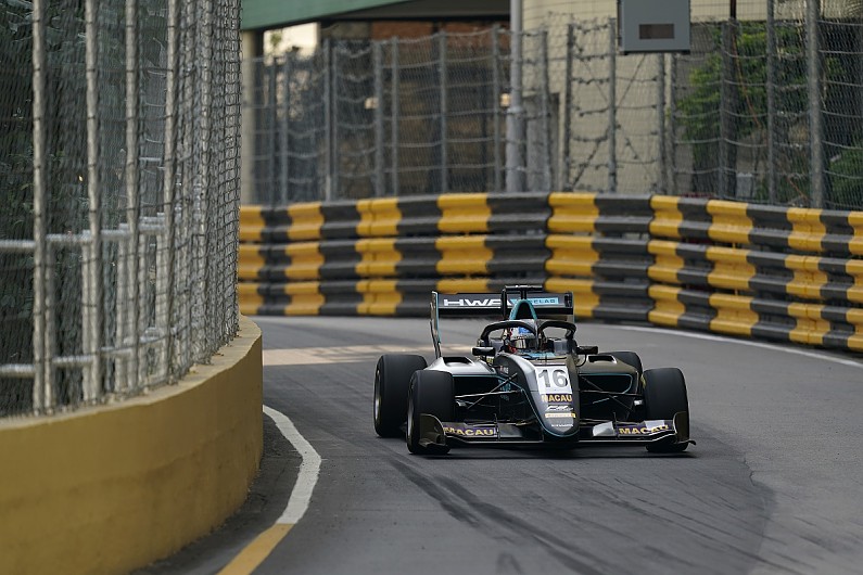 Macau Grand Prix: Jake Hughes takes provisional pole on HWA's debut - F3 - Autosport