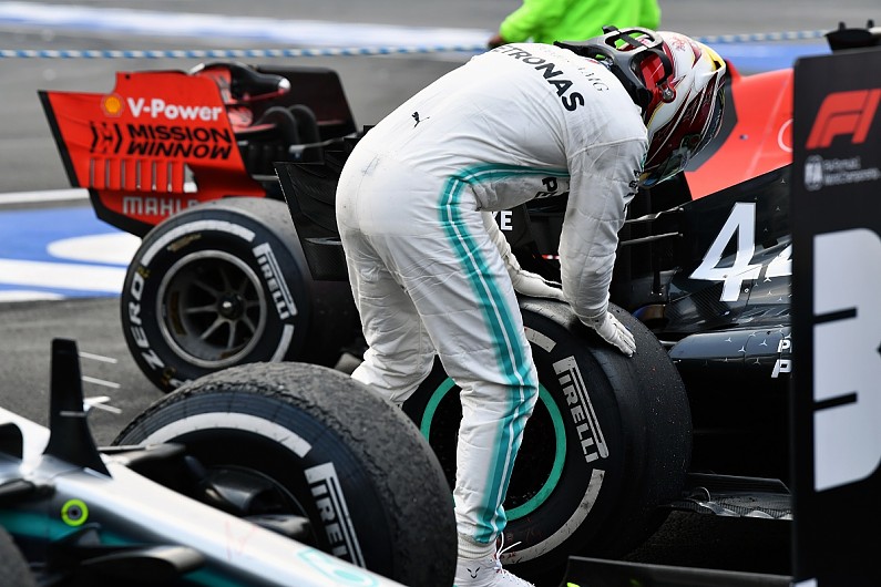 Hamilton's tyres lasting to end of Mexico F1 GP 