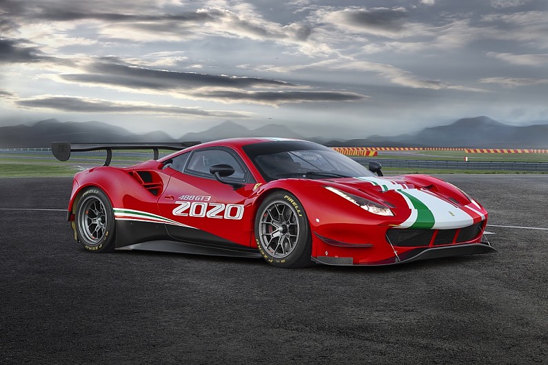 Ferrari Reveals Updated 488 Gt3 Racer Gt Autosport