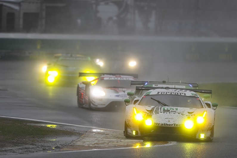 Daytona 24 Hours Gtd Runner Up Given Penalty And Put To Back