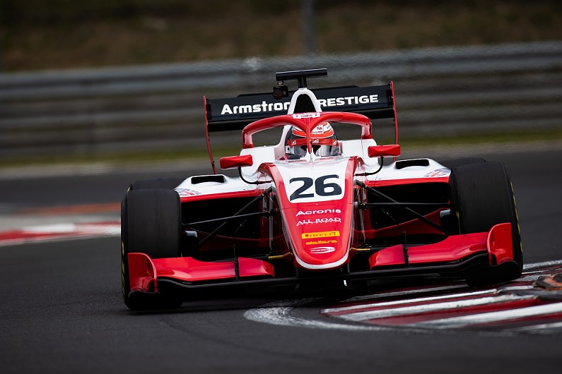 Ferrari F1 junior Armstrong tops FIA F3's first Hungary test day - F3 - Autosport